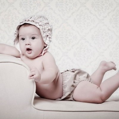 Sesión fotográfica para bebés en estudio