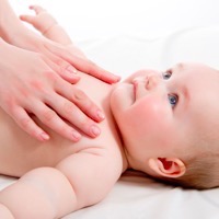 Masaje Shantala para bebés