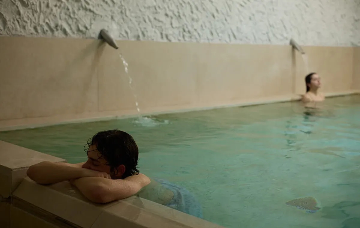 Piscina termal- per a 2 persones
