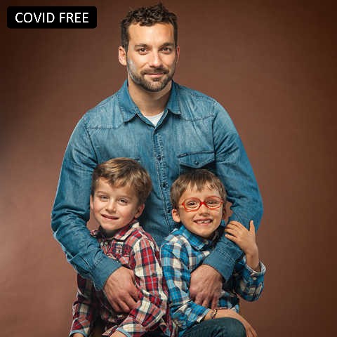 Sesión fotográfica para familias y niños