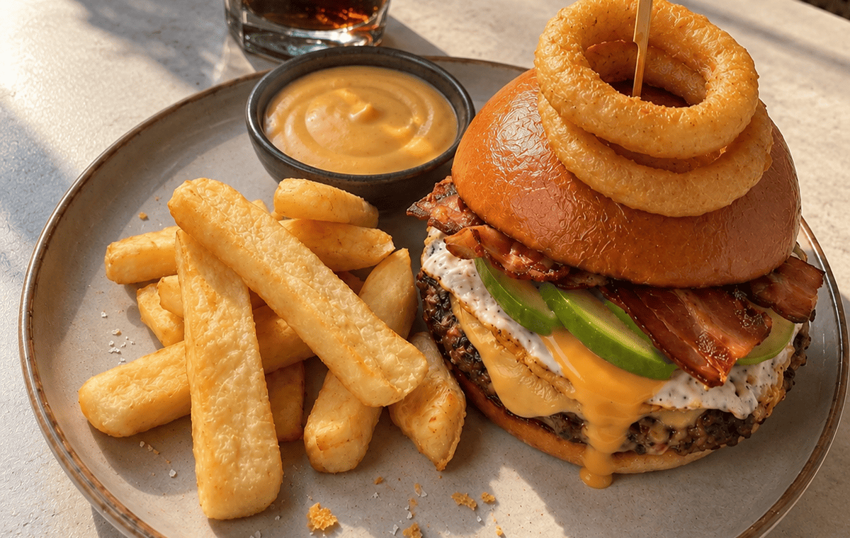 Menú Burger Premium para 2 personas