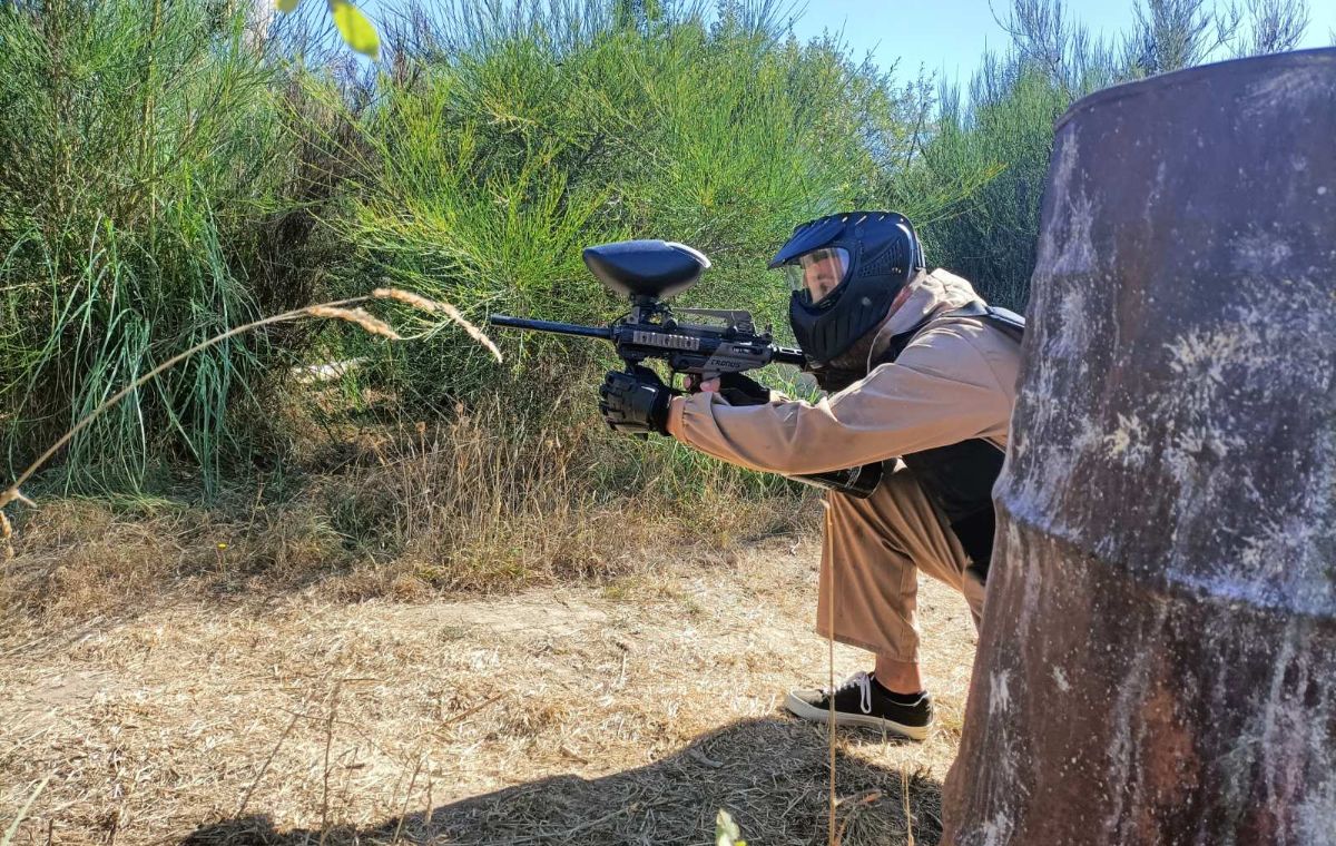 Partida de Paintball 