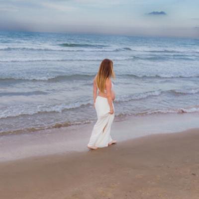 Sesión fotográfica para embarazadas en exteriores