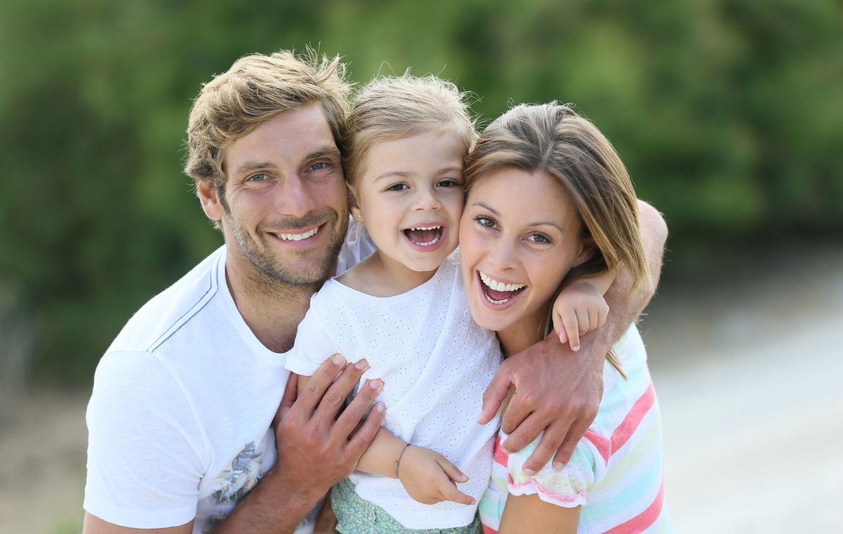 Sesión de fotos en estudio para familias