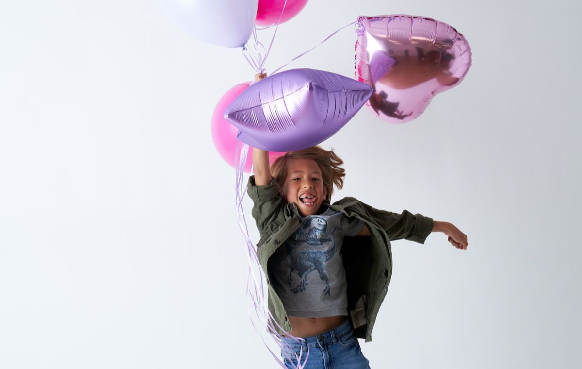 Sesión fotográfica infantil en estudio 