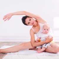 Gimnasia mamá y bebé
