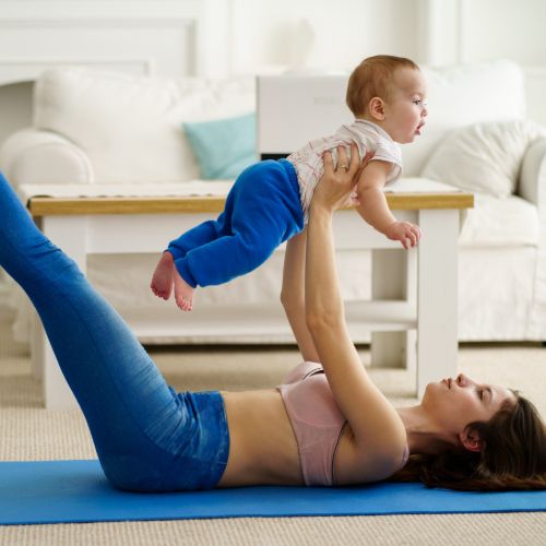 Clase personal online MAMIfit con bebé