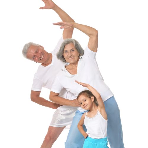 Clase grupal Abuelos y Nietos