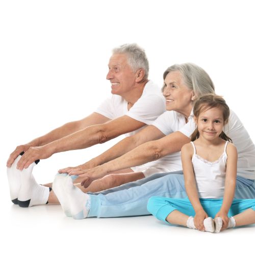 Clase grupal Abuelos y Nietos