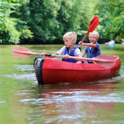 Descenso Panes-Unquera en canoa biplaza