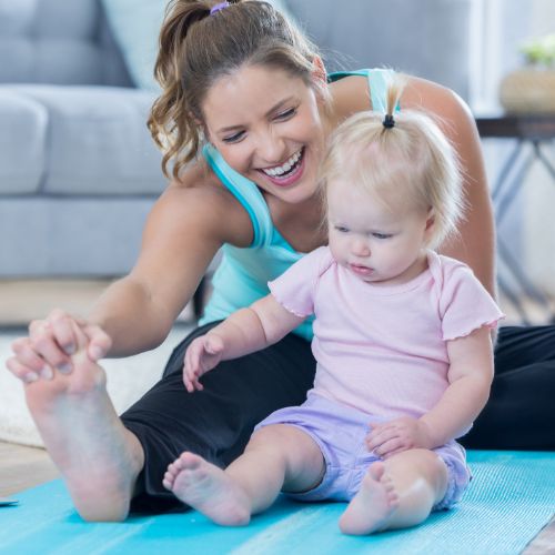 Clase personal online MAMIfit con bebé