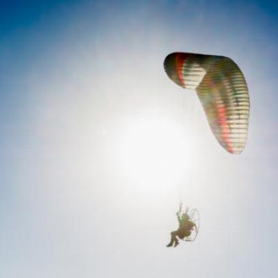 Vuelo en paramotor