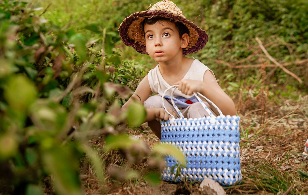 Visita a la granja escuela en familia